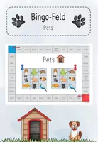 Vorschau - Spiele - Bingofeld - Pets (3./4. Klasse, Englisch) - Deckblatt