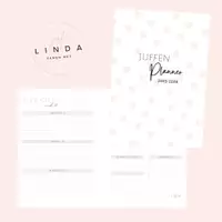 Voorbeeld - Juffen Planner @samenmetjuflinda - Voorblad
