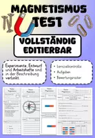Vorschau - Stundenentwürfe - Materialpaket Tests Sachunterricht - Deckblatt