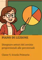 anteprima - Piani di lezione - Disegnare settori del cerchio proporzionali alle percentuali - Pagina di copertina