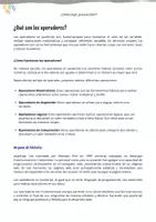 Vista previa - Unidades / Secuencias / Situaciones de Aprendizaje - Tipo de operadores en JavaScript - página 1