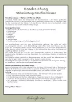 Vorschau - Arbeitsblätter - Komplette Näheinheit Kirschkernkissen inkl. Bewertungsrastern - ab Klasse 6 - Seite 1