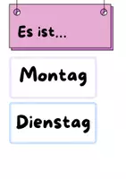 Vorschau - Poster - Kalender Wochen Tage Wetterbericht - Seite 1