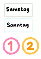 Vorschau - Poster - Kalender Wochen Tage Wetterbericht - Seite 3