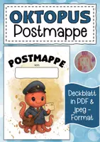 Vorschau - Bildkarten - Postmappe für die Oktopusklasse - Deckblatt