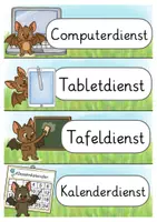 Vorschau - Lehrpläne/Lehrermaterial - Fledermausklasse Klassendienste Klassentier Fledermaus für die Grundschule - - Seite 2