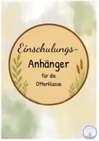 Vorschau - Bildkarten - Anhänger zur Einschulung- für ein Wir-Gefühl - Deckblatt