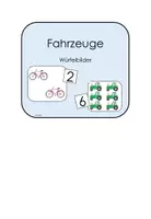 Vorschau - Arbeitsblätter - Klettmappe (TEACCH-Mappe) mit Würfelbildern - Fahrzeuge - Seite 2