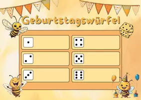Vorschau - Spiele - Geburtstagswürfel Hummelklasse - Seite 3