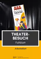 Vorschau - Arbeitsblätter - Faltblatt Theaterbesuch - Deckblatt