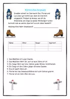 Vorschau - Spiele - Winterliches Vergnügen - Logical für die Grundschule - Deckblatt