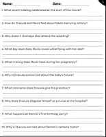 Vorschau - Spiele - Movie Guide: Hotel Transylvania 2 (2015) - Questions and Activities with Answers - Seite 1
