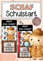 Vorschau - Anderer Materialtyp - Schafklasse Willkommensgruß mit Detektivstift - Deckblatt