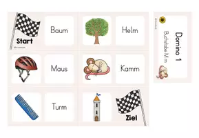 Vorschau - Spiele - Buchstabeneinführung M - Lernspiele für die Freiarbeit - Seite 3