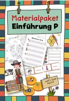 Vorschau - Stundenentwürfe - Einführung Buchstabeneinführung P Materialpaket - Deckblatt
