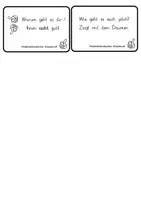 Vorschau - Merkblätter - Moderationskarten zum Klassenrat für die Hand der SchülerInnen - Seite 1