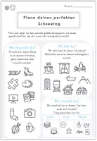 Vorschau - Arbeitsblätter - Materialpaket Kreatives Schreiben | Weihnachten & Winter: Lebkuchenhaus, Wunschzettel & Schneetag (4 Materialien) - Seite 2