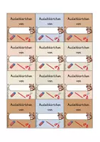 Vorschau - Anderer Materialtyp - Ausleihstation – Ausleihkärtchen für das Klassenzimmer (Classroom Management) - Deckblatt
