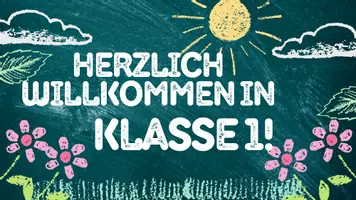 Vorschau - Poster - Willkommensplakat nach den Sommerferien (Kl. 1-10) - Deckblatt