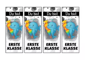 Vorschau - Anderer Materialtyp - Walklasse Lesezeichen als Geschenk zur Einschulung - Seite 2