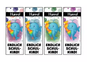 Vorschau - Anderer Materialtyp - Walklasse Lesezeichen als Geschenk zur Einschulung - Seite 3