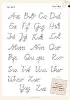 Vorschau - Arbeitsblätter - Schreibschrift (SAS) Übersicht und Freiarbeit - Seite 2