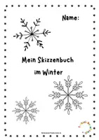Vorschau - Mal- und Bastelvorlagen - Kunst für zwischendurch: Mein Skizzenbuch im Winter - Seite 2