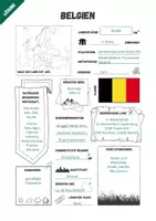 Vorschau - Arbeitsblätter - Belgien Steckbrief mit Lösung - Seite 2