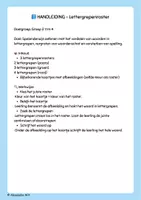 Voorbeeld - Lettergrepen raster - Pagina 1
