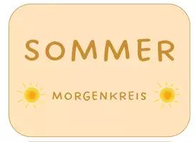 Vorschau - Stundenentwürfe - Sommer Morgenkreis - Kita - Deckblatt