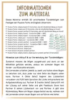 Vorschau - Aufgabenkarten - Passive Forms Tandem Activity mit 20 Tandembögen - Seite 1