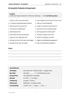 Vorschau - Stationenlernen - Deutsch im Gespräch: Supermarkt (A2) | 18 Fragen, 1 Schülerblatt + Leitfaden - Seite 1