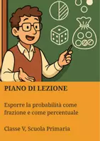anteprima - Piani di lezione - Esporre la probabilità come frazione e come percentuale - Pagina di copertina