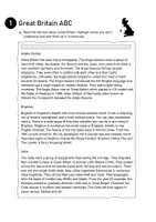Vorschau - Unterrichtsreihen - Great Britain ABC: Reading and Intercultural Learning (English) - Seite 1