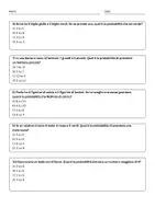 anteprima - Quiz - Dati e probabilità (quiz) - Pagina 3