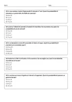 anteprima - Quiz - Quiz: confrontare probabilità di eventi complementari - Pagina 3