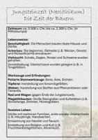 Vorschau - Arbeitsblätter - Lernplakate zu den Phasen der Steinzeit - Seite 3