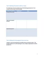 Vorschau - Arbeitsblätter - Narrative Perspectives / Point of View (Exercise) - Seite 3
