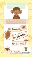 Vorschau - Anderer Materialtyp - Superlauscher - zuhören, hinschauen, mitdenken - Deckblatt