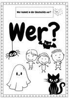 Vorschau - Arbeitsblätter - Freebie Gruselgeschichte - Seite 1