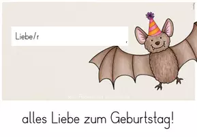 Vorschau - Poster - Classroom-Management: Geburtstagsaushang für deine Fledermausklasse (Kl.1-4) - Seite 3