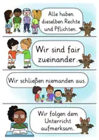 Vorschau - Fördermaterial/Inklusion - Fledermausklasse Klassenregeln Klassentier Fledermaus - Seite 3