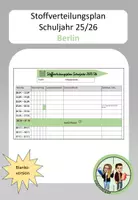 Vorschau - Lehrpläne/Lehrermaterial - Stoffverteilungsplan (Blanko) - Schuljahr 2025/26 Berlin - Deckblatt