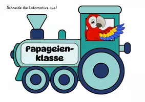 Vorschau - Arbeitsblätter - Geburtstagskalender Papageienklasse Gemeinschaftsprojekt - Seite 1