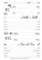 Vorschau - Arbeitsblätter - Endlich Schreibschrift lernen! LA - mit Tests und Tipps - Seite 3