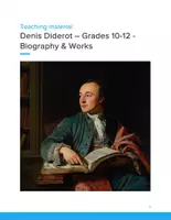 Vorschau - Unterrichtsreihen - Teaching Denis Diderot – Complete High School Workbook & Worksheet Pack (Grades 10–12) - Seite 1