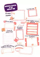 anteprima - Programmi scolastici / Materiali per docenti - About us-1ª-5ª, idee per conoscersi - Pagina di copertina