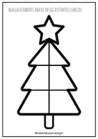 Vista previa - Manualidades / Dibujos para colorear - Grafismo NAVIDAD - página 2