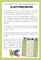 Vorschau - Fördermaterial/Inklusion - to be - Klammerkarten - Seite 1