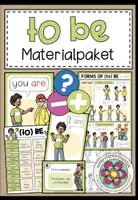 Vorschau - Arbeitsblätter - Forms of TO BE - MATERIALPAKET - Deckblatt
